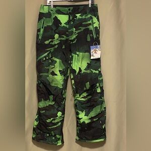 Armada Gore-Tex Ski Snow Pants Camo RECCO Vents Waterproof size M